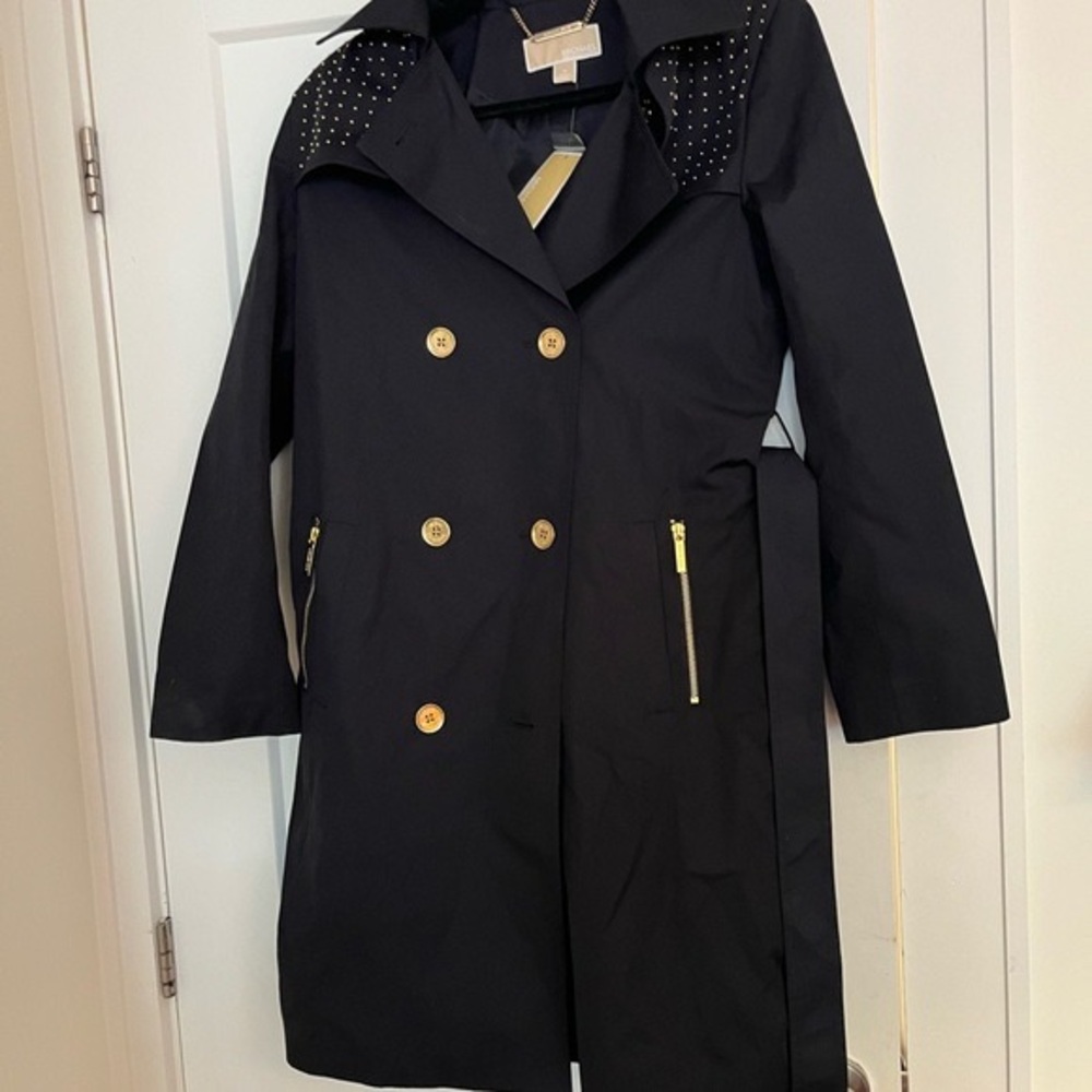 NWT Studded trench Michael Kors Bucket bag